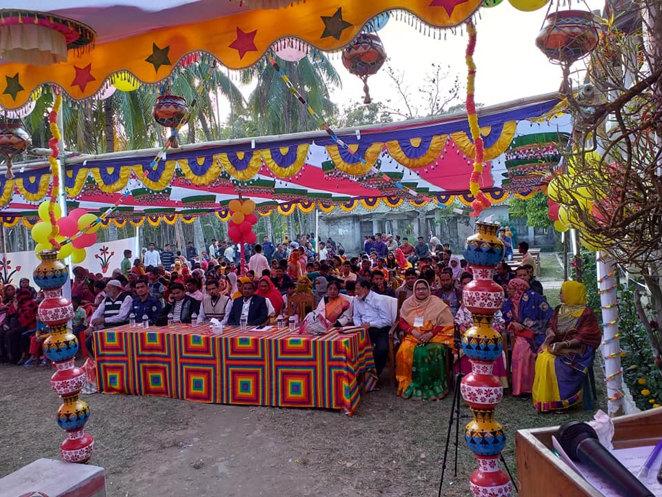 বাংলা নববর্ষ বরন ।